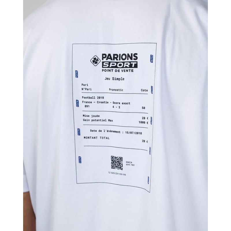 T-Shirt Club 2018 Blanc